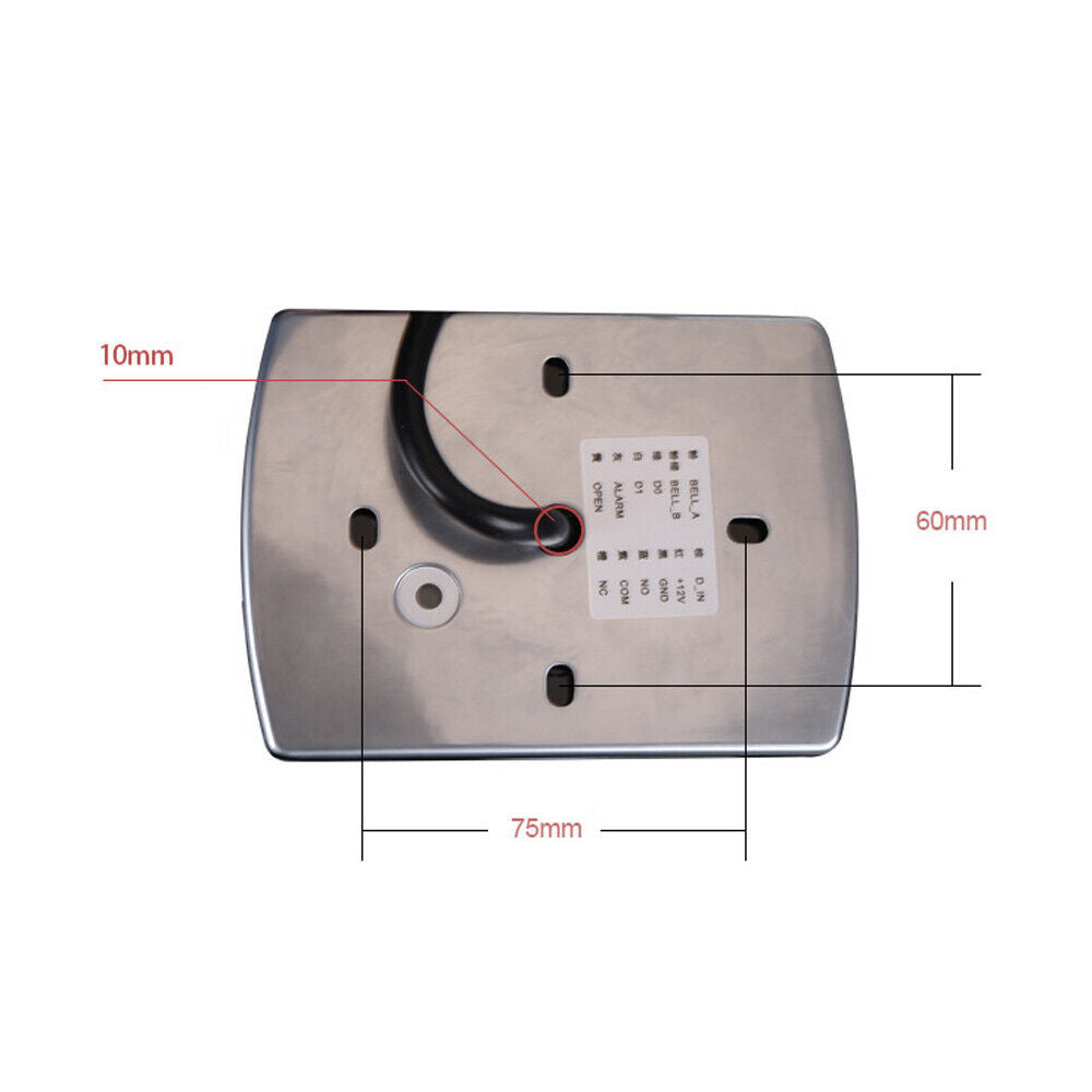 Wifi,APP,Keypad,Pin code,Standalone Access Control,metal,EM,125Khz,WG26 Reader