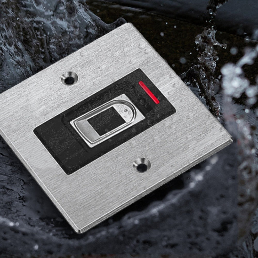 Embedded Waterproof DC12V Fingerprint+ 13.56MHz IC Standalone Access Controller