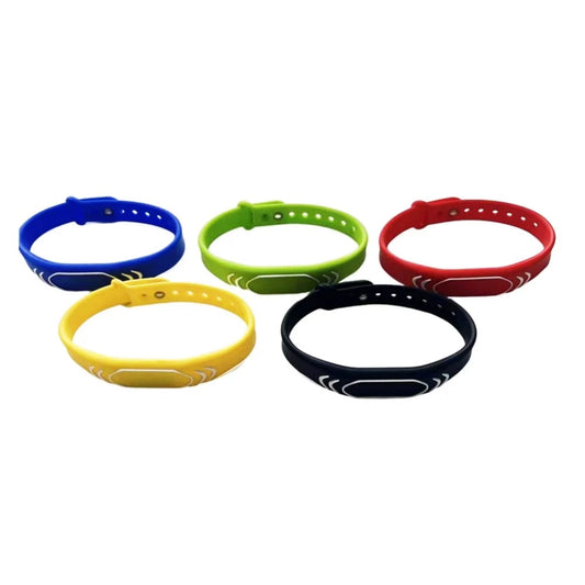 RFID 125KHz EM4100 ID Color Waterproof Silicone Wristband Bracelet Tag(10/20pcs)