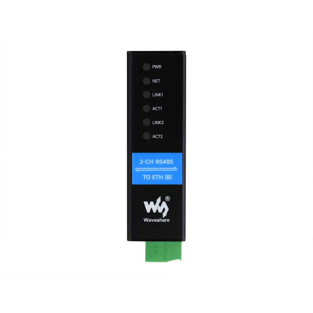 Industrial isolated RS485 dual serial port Module  RS485 to RJ45 Ethernet port/PoE port  Modbus gateway bidirectional transparent transmission