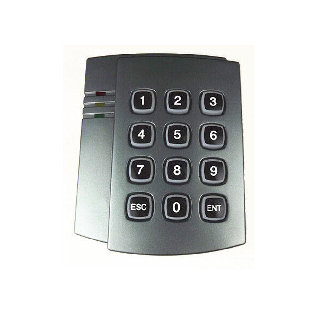 Weatherproof， 13.56Mhz， Mifare1， S50， keypad ，WG26/34， RFID， Access Control Card READER