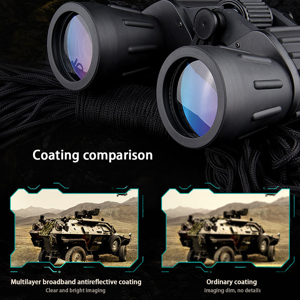 High-definition ，Low Light Level Night Vision， Long Pupil， Binoculars