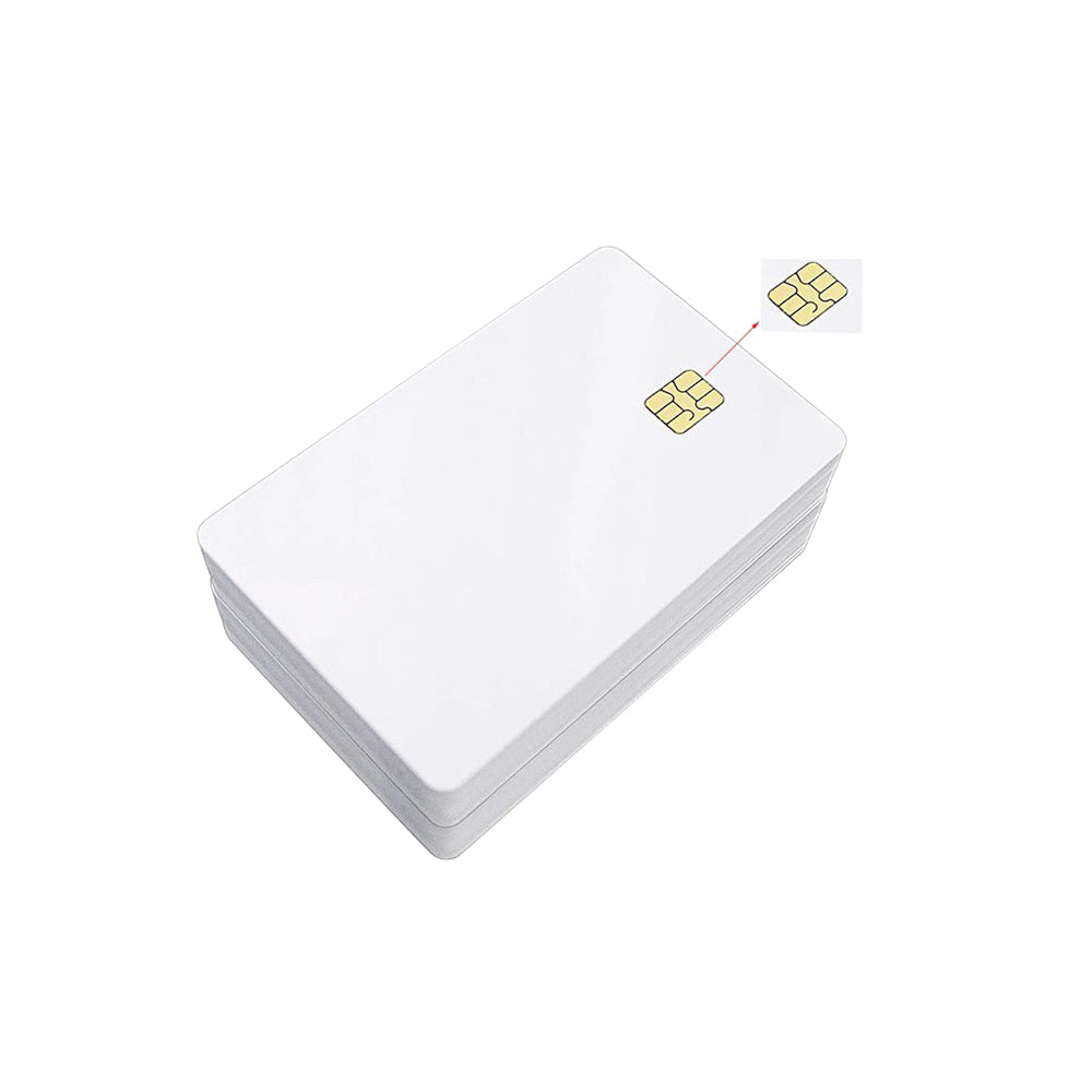 Smart IC card with SLE 4442 chip ， magnetic stripe HiCo Contact， IC card