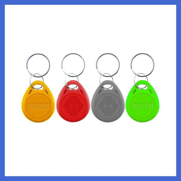 50 pcs EM 4100/4102 Keychains 125Khz RFID Proximity ID Card /Tags /Keyfobs