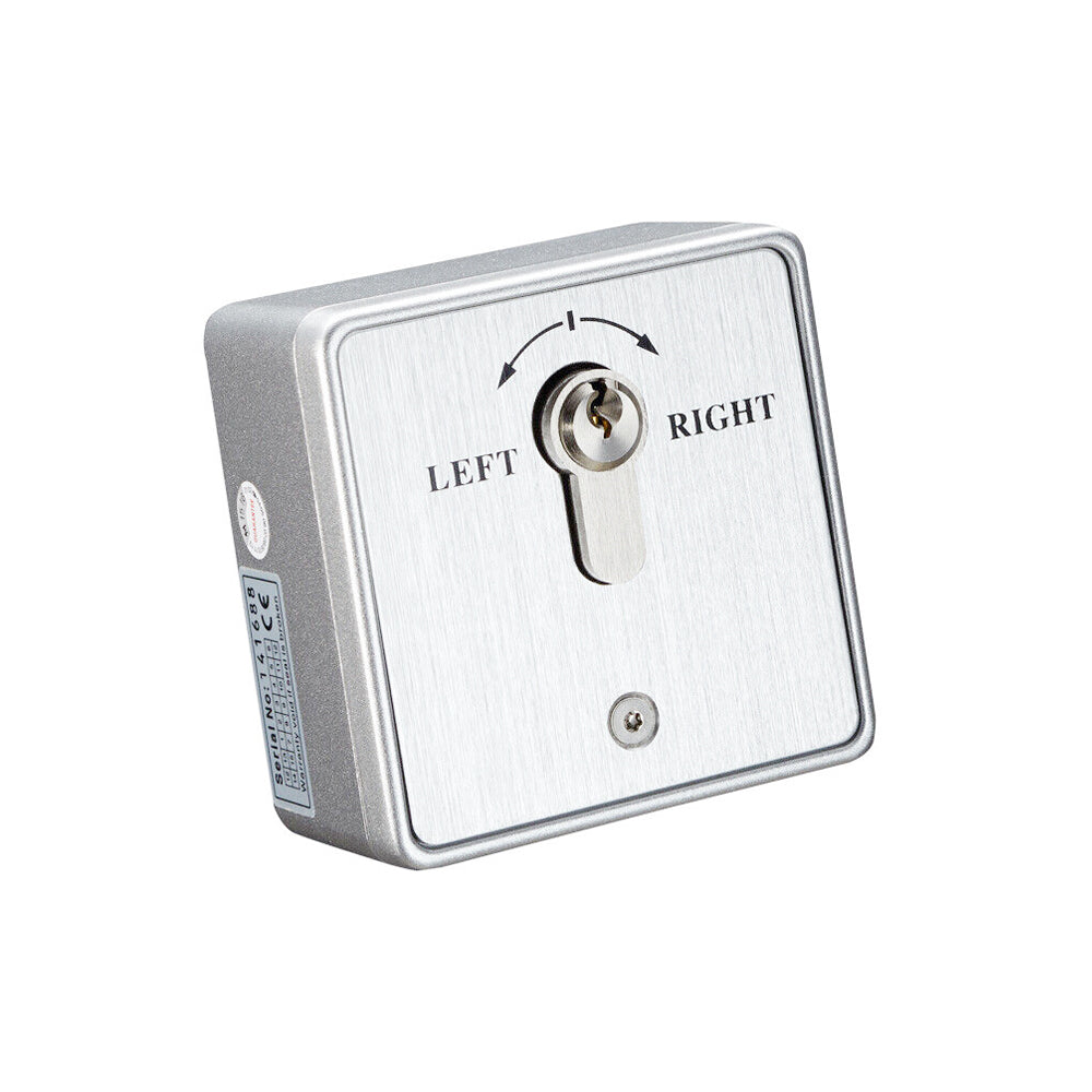 Emergency Release Exit Out Button， With Key Switch for Hollow Door