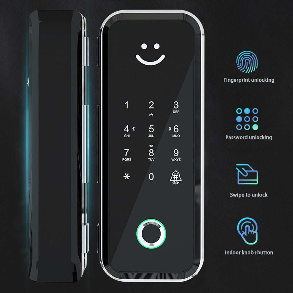 Glass Door Electronic Intelligent Fingerprint Lock