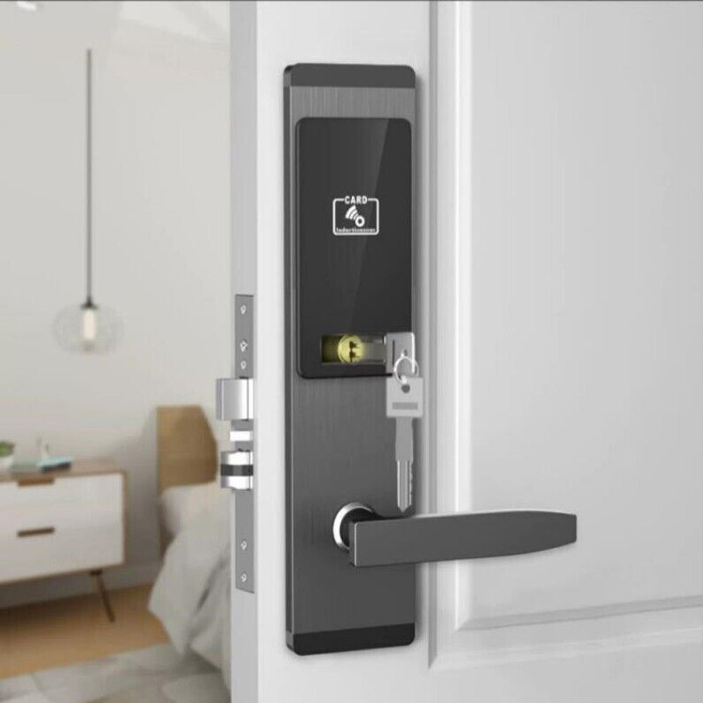 RFID card Hotel Lock Management System/ Hotel Room Locks w/Mechnical key+Card