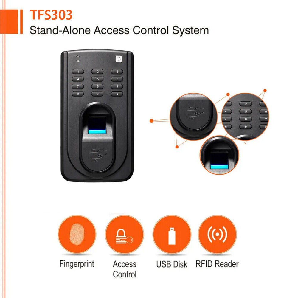 Fingerprint, rfid access control