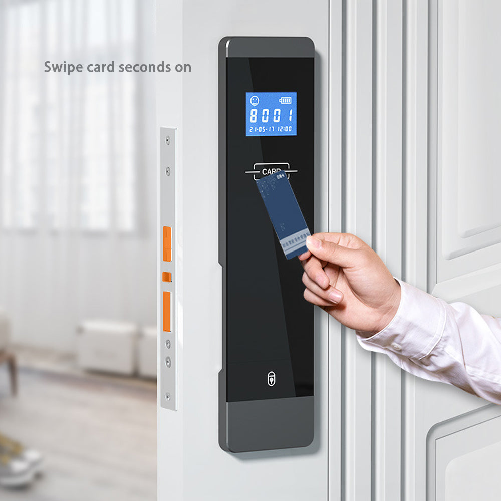 RFID Card Hotel Lock Management System /Swipe Card Lock With Display Screen+Card