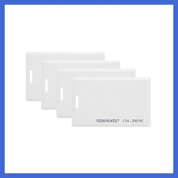 RFID Proximity 125Khz 1 M Long Mid Range EM ID Clamshell Card with No. printed