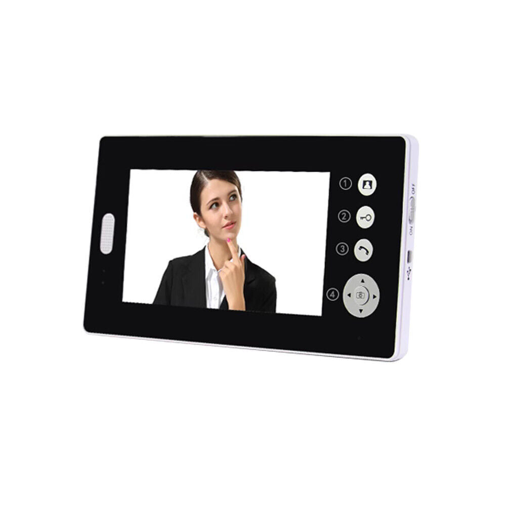 7 inch， TFT Color Panel ，2.4GHz， Digital Wireless ，Video Door Phone