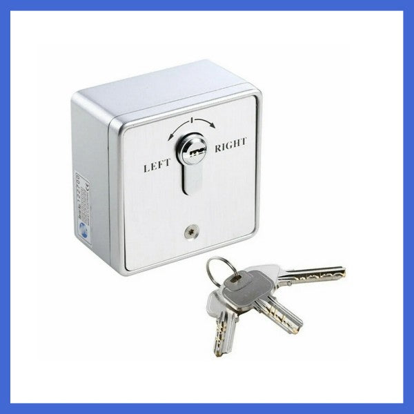 European Type Emergency Release Exit Out Button With Key Switch for Hollow Door