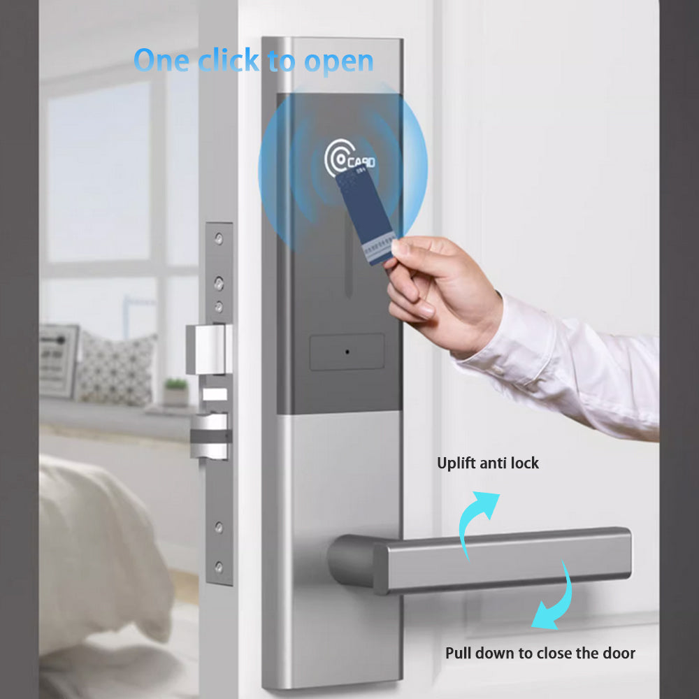 RFID Card Hotel Lock Management System /Swiping Smart Induction Lock+Card