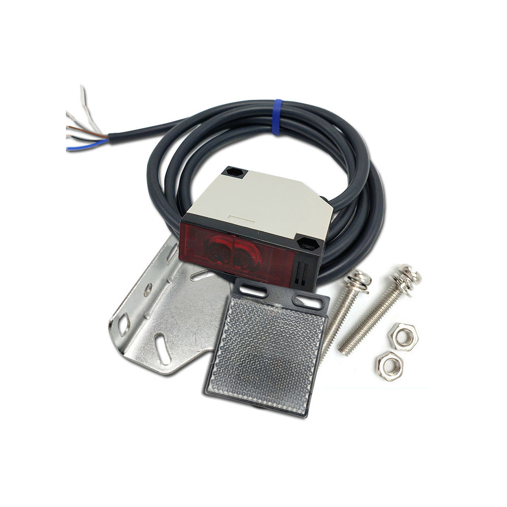 Infrared Induction Photoelectric Switch , Mirror Reflection Photoelectric Sensor