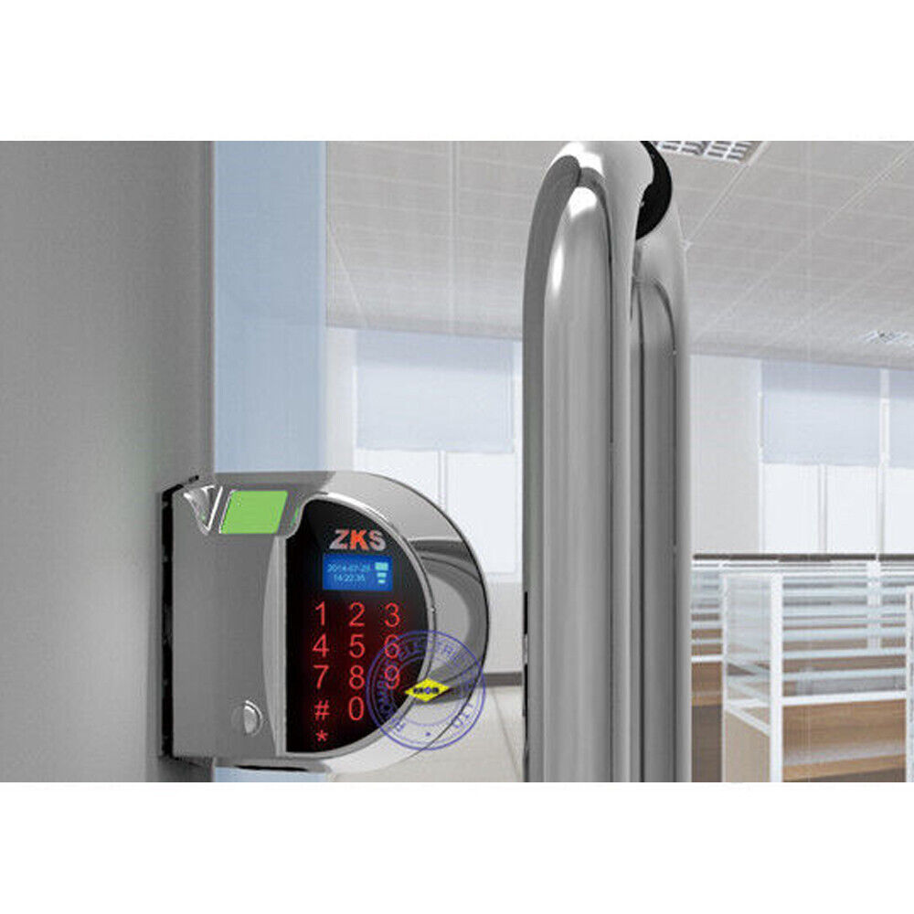 Open Hole ，Single open Fingerprint，password glass door lock for Access control