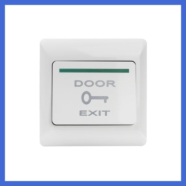 Plastic 86mm Access Control Switch/Self-reset Door Opening/Exit Button