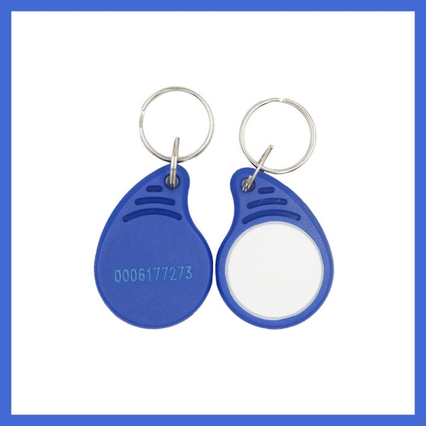 100 pcs EM 4100/4102 Keychains 125Khz RFID Proximity ID Card Token Tags Key Fobs