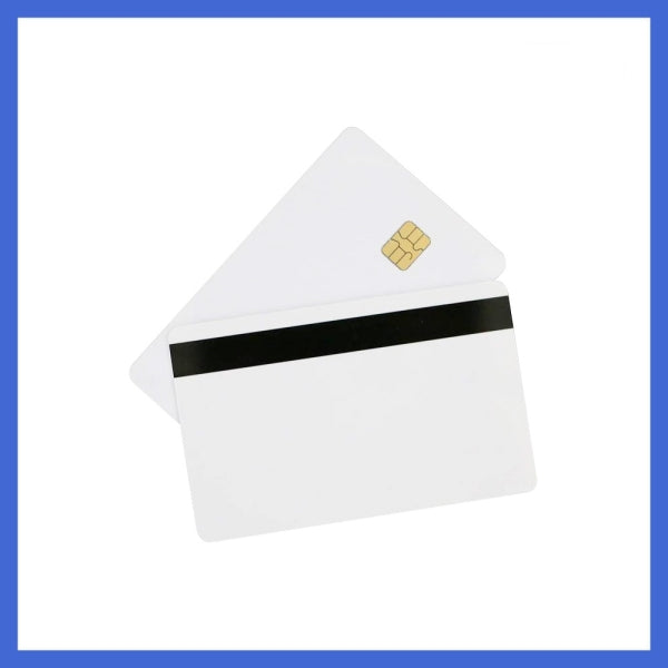 5 /10pcs Smart IC card with SLE 4442 chip + magnetic stripe HiCo Contact IC card