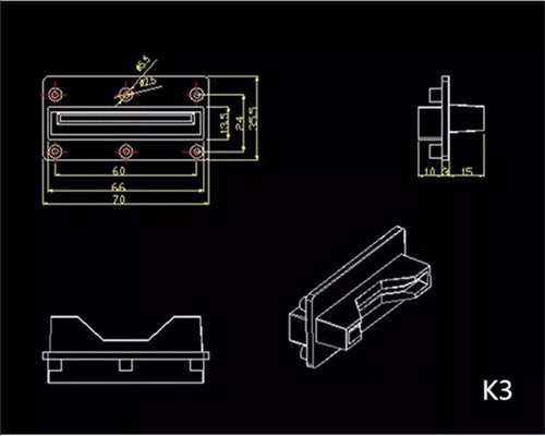 Card collector for parking system/Card collector Module