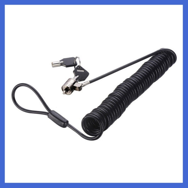 7 * 4MM lock hole universal expandable spring rope steel cable key computer lock