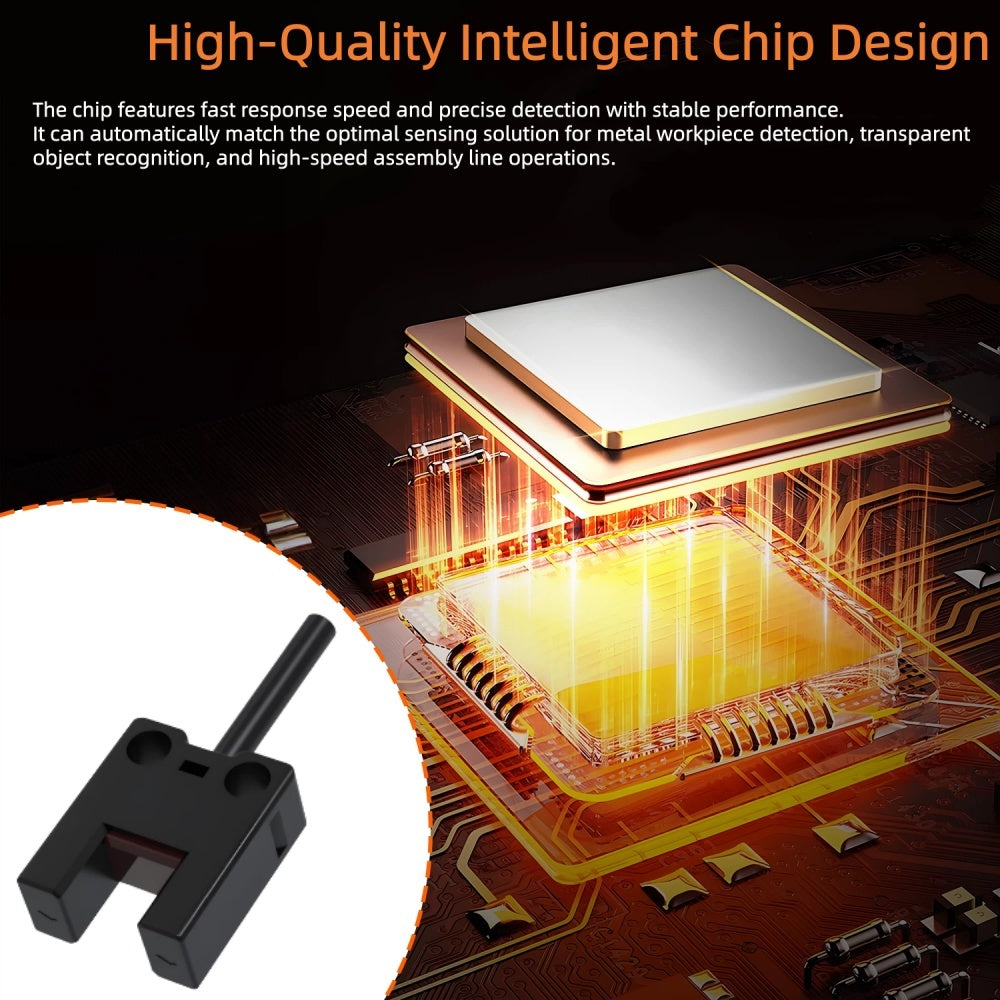 5-24VDC Miniature U-slot Photoelectric Sensor/Sliding Table Limit Induction Switch