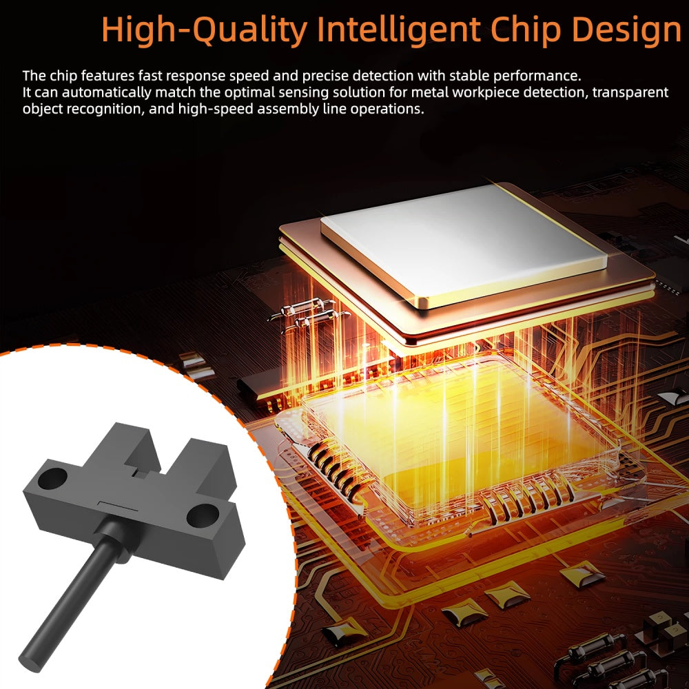 Miniature U-slot Photoelectric Sensor/Sliding Table Limit Induction Switch
