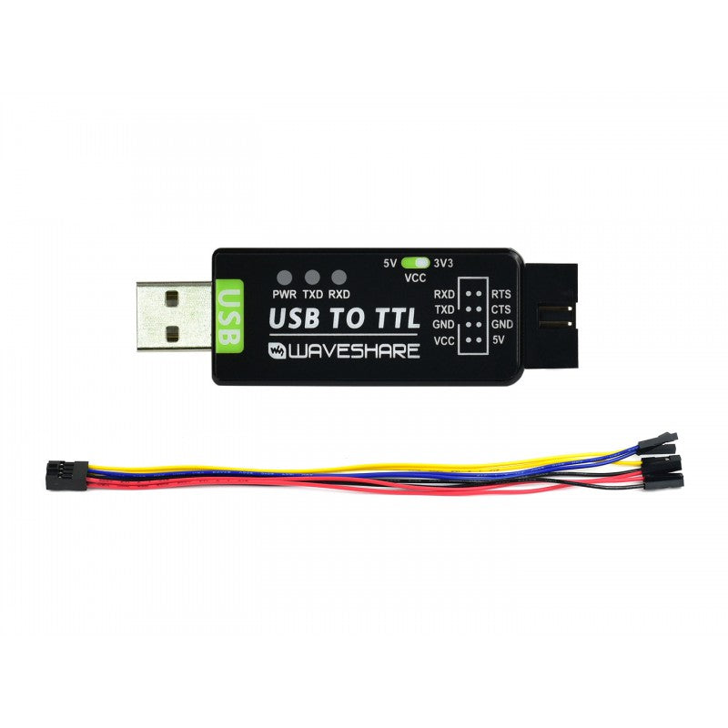 Industrial USB TO TTL Converter, Original FT232RNL, Multi Protection & Systems Support