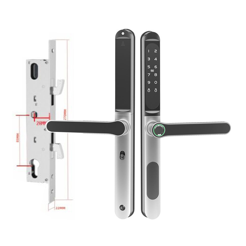 Biometric Fingerprint Door Lock，Digits Pad